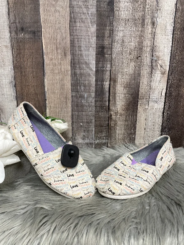 Flats with lively day meals -Shoes Flats By Toms In Multi-colored, Size: 8