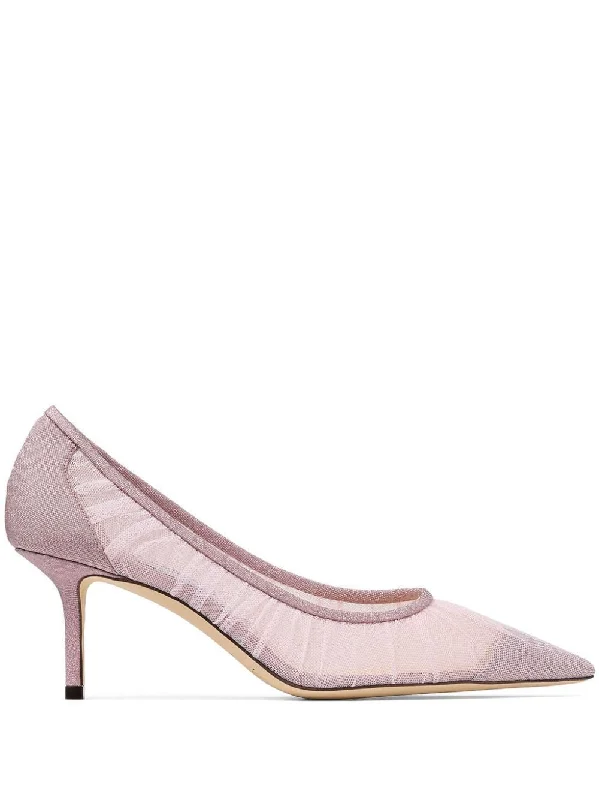 High heels with reinforced heels -JIMMY CHOO 65MM Love Mini Pumps