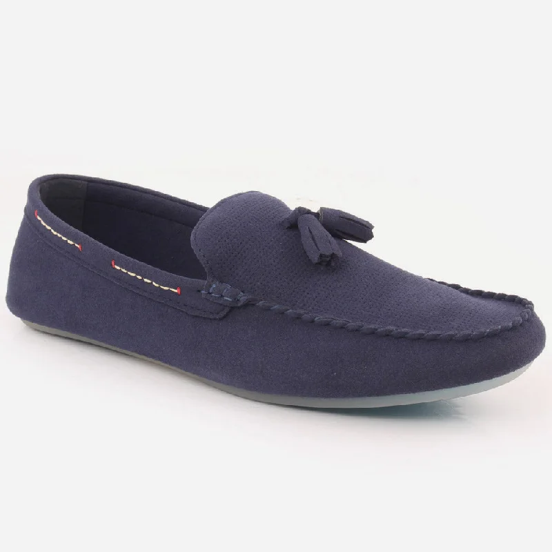 Soft loafers for summer strolls-Men "Jack" Tassel Slip On Loafers