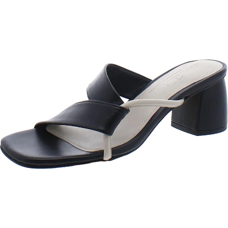 Lightweight sandals for warm beach hikes-Journee Signature Womens Bhfo Padded Insole Leather Strappy Sandals