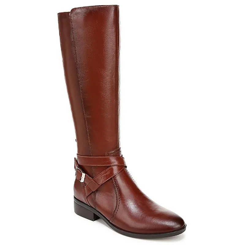 Boots for snowy mountain retreats -Naturalizer Womens Rena 2 Leather Tall Knee-High Boots