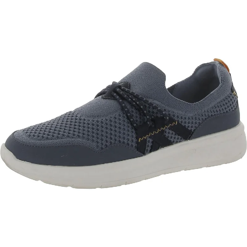 Cushioned athletic shoes for knee relief-Cloudsteppers by Clarks Womens Ezera Run Knit Casual And Fashion Sneakers