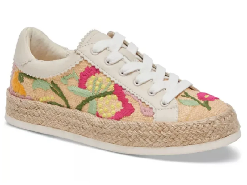 Durable athletic shoes for rugged jogs-Dolce Vita: Azalia in Floral Multi Raffia