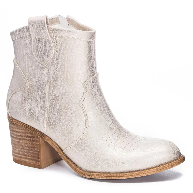 Boots for relaxed snowy nights -Dirty Laundry Womens Unite Faux Leather Cowboy, Western Boots