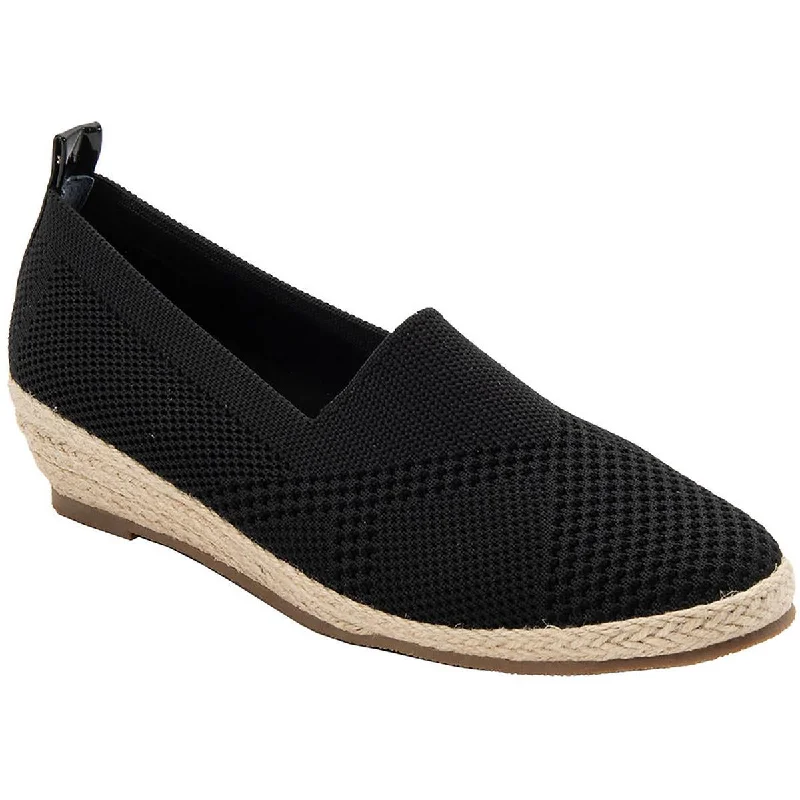 Stylish athletic shoes for urban jogs-David Tate Womens Bianca Lifestyle Espadrille Slip-On Sneakers