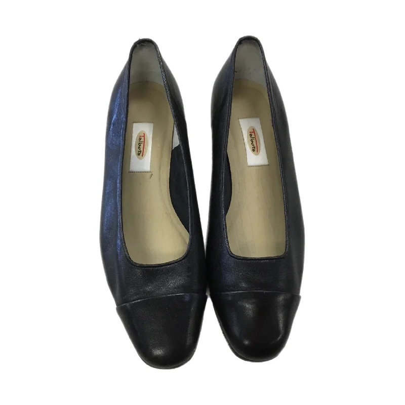 Flats with water-repellent coatings -Shoes Flats By Talbots In Black, Size: 7.5