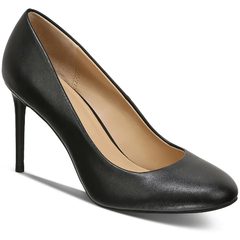 High heels for office fun -INC Womens Laurenne Faux Leather Slip-On Pumps