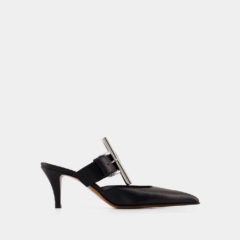 High heels with cooling fabric -ALEXANDER MCQUEEN Chic Francisco Pumps - Elevated Elegance for Women