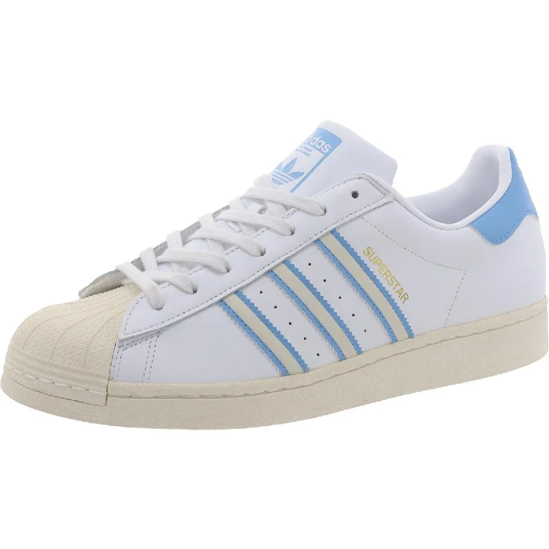 Soft athletic shoes for gentle jogs-adidas Originals Mens Superstar Lace-Up Casual And Fashion Sneakers