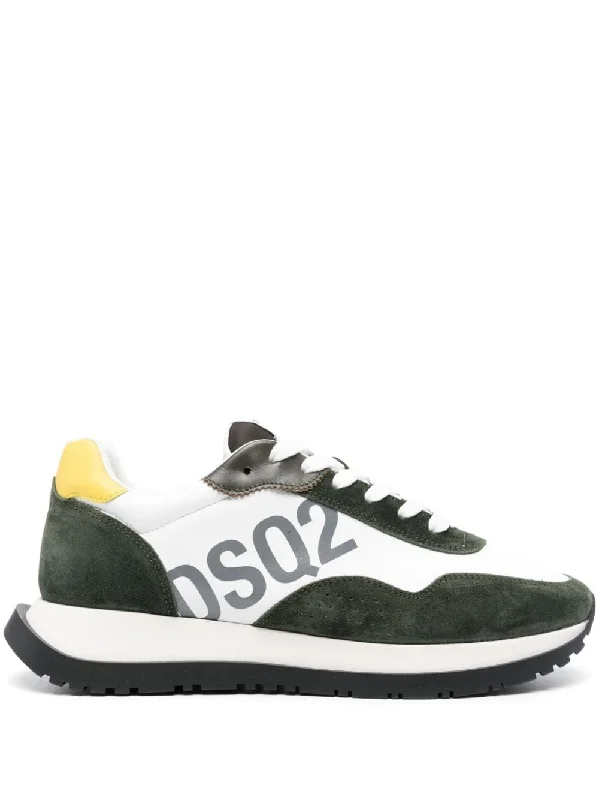 Best athletic shoes for trail comfort-DSQUARED2 Men's Running Low Sneakers - SS24 Edition