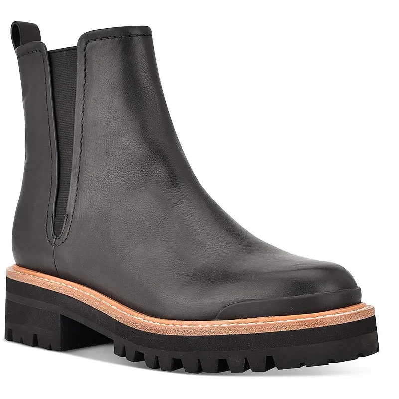 Boots for holiday cabin retreats -Marc Fisher LTD Womens Ilora Leather Ankle Chelsea Boots