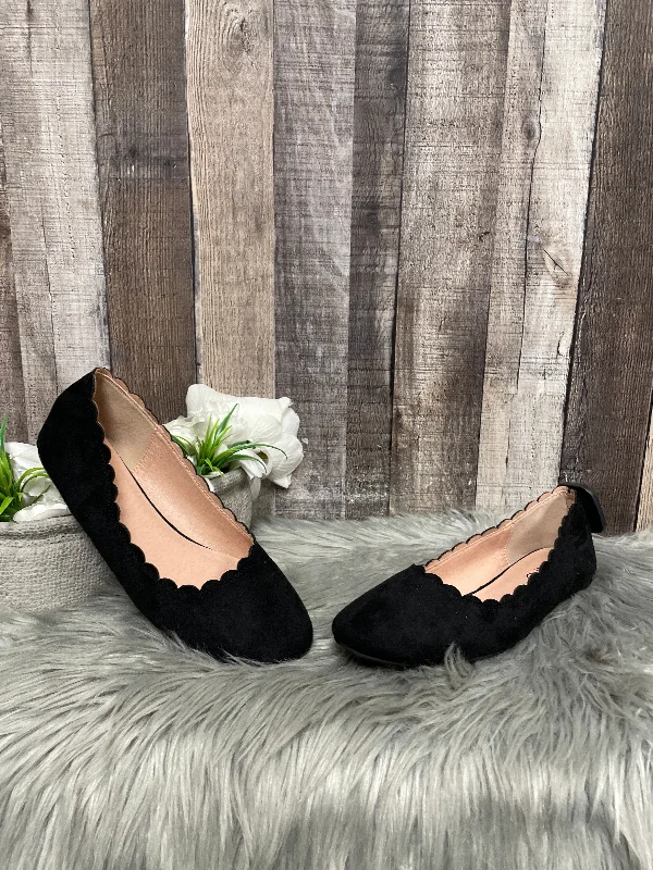 Flats for long day events -Shoes Flats By Cme In Black, Size: 9