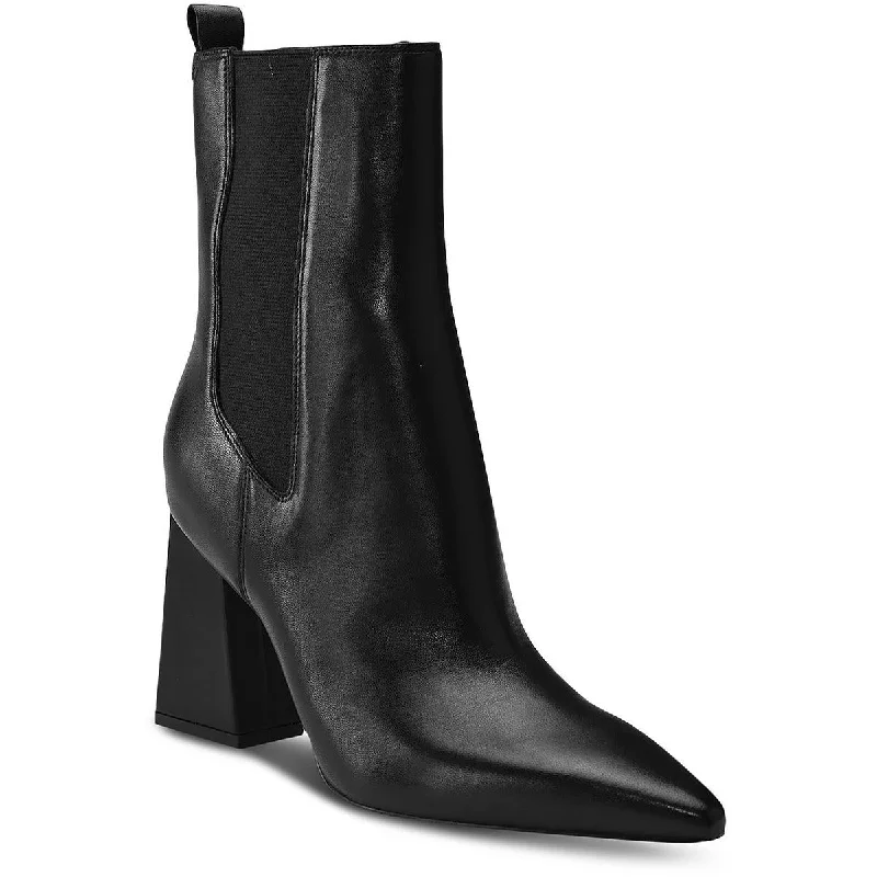 Boots for easygoing snowy days -Marc Fisher LTD Womens Kylynn  Heels Pointed Toe Chelsea Boots