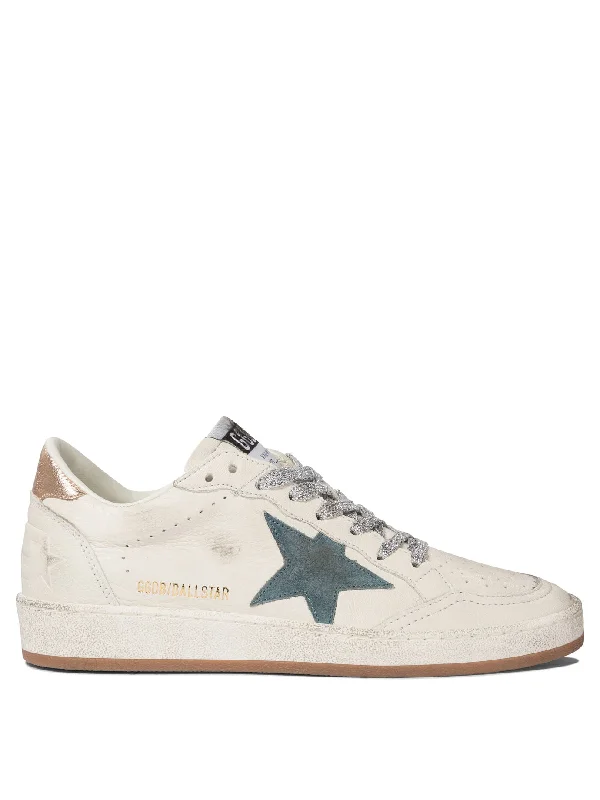 Durable athletic shoes for rugged jogs-GOLDEN GOOSE Retro Handcrafted 'Ball Star' Women's Sneakers - Casual and Sophisticated