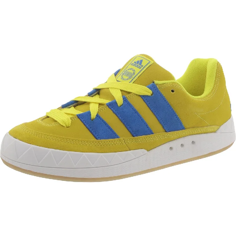 Trendy athletic shoes for summer runs-adidas Originals Mens Adimatic Lace-Up Padded Insole Casual And Fashion Sneakers