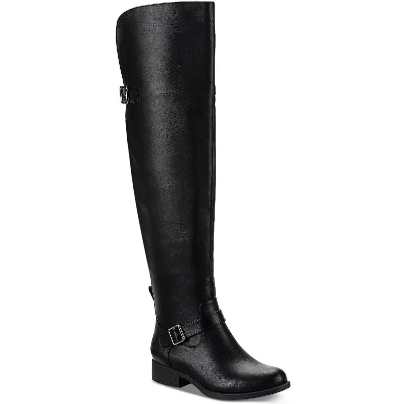 Boots for long frost meals -Sun + Stone Womens Anyaa Tall Over-The-Knee Boots