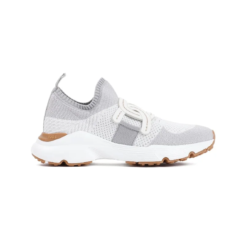 Stylish athletic shoes for urban runs-TOD'S Knit Sneakers for Women