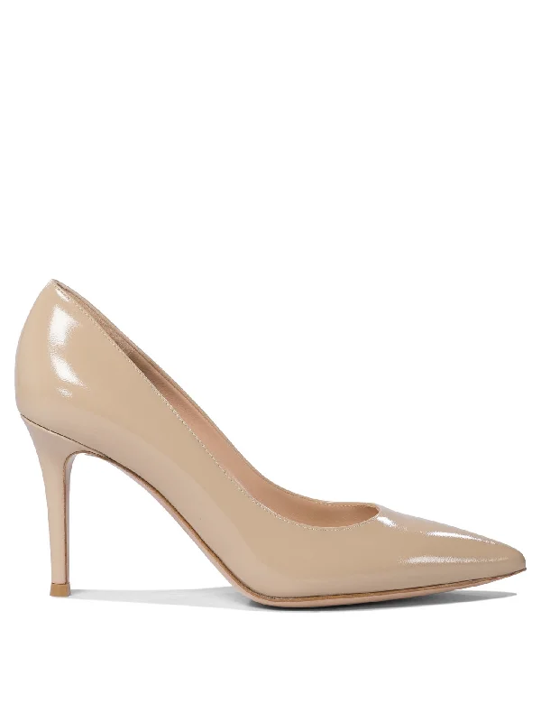 High heels with snug lining -GIANVITO ROSSI Elegant Heeled Pumps for Women