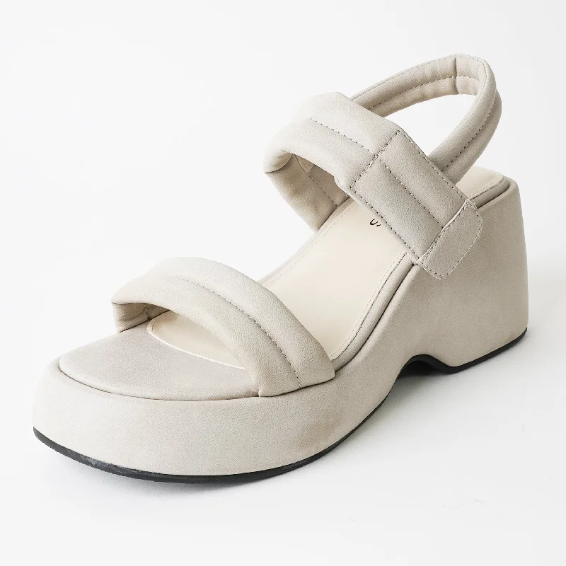 Breathable sandals for humid strolls-Rayanne | Bone