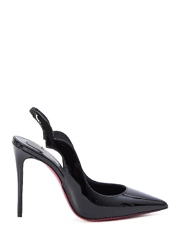 High heels for mindful style -CHRISTIAN LOUBOUTIN Hot Chick Sling 100 Pumps