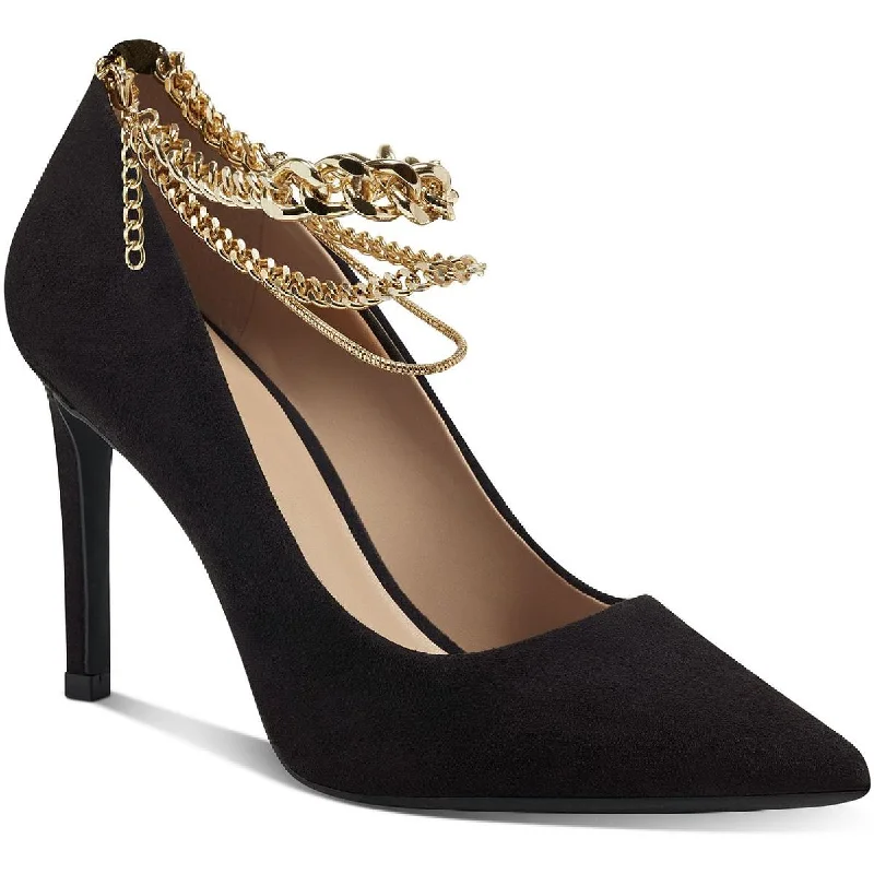 High heels with firm soles -INC Womens Sadelle  Embellished Dressy Pumps