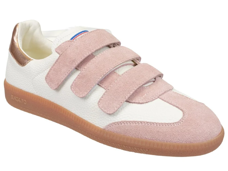 Lightweight athletic shoes for speed drills-BACK 70 - MIAS in WHITE PINK Sneakers