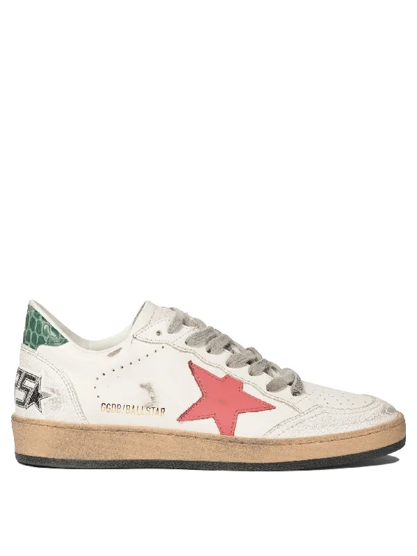 Fashionable athletic shoes for gym jogs-GOLDEN GOOSE Vintage-Inspired 'Ball Star' Sneakers for Women