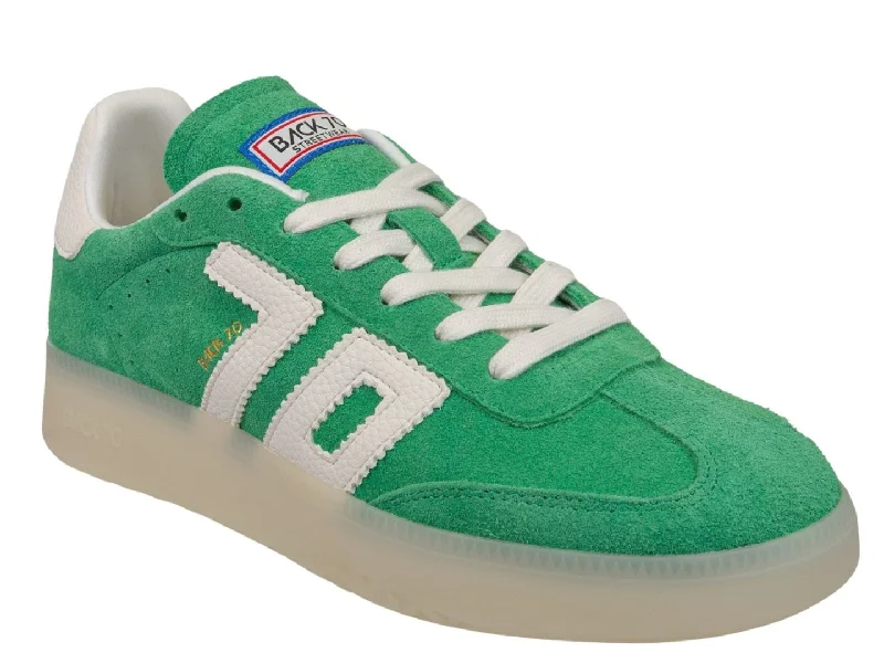 Trendy athletic shoes for active style-BACK 70 - BOSTON 2505 in GREEN Sneakers