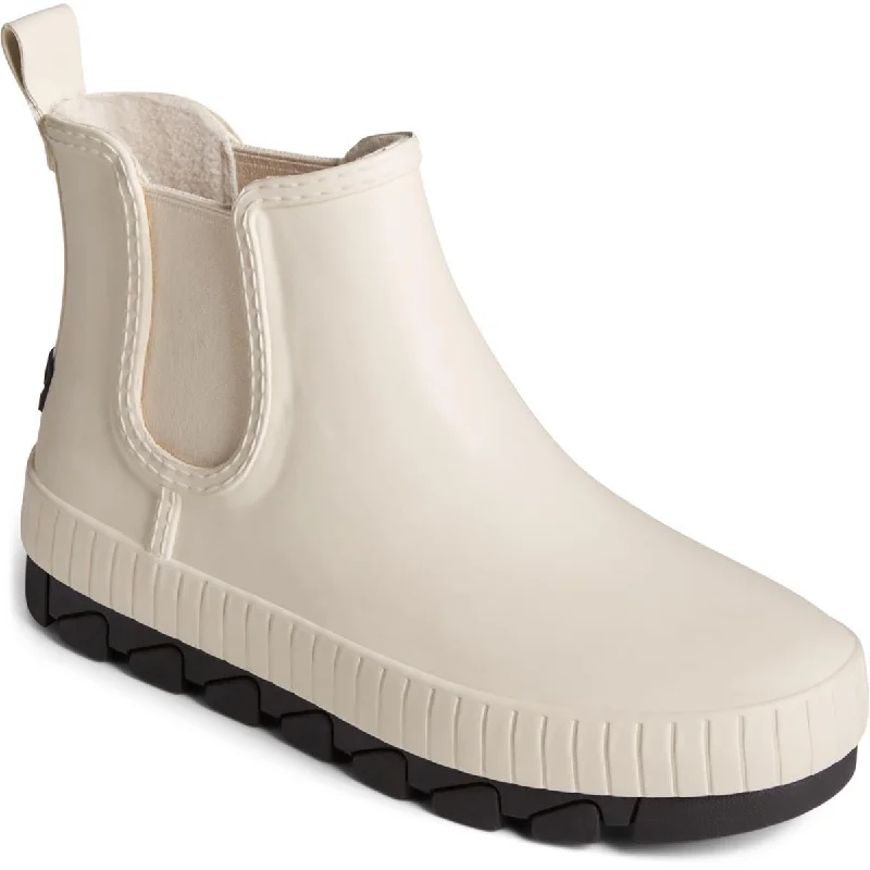 Boots with tough woven overlays -Sperry Womens Torrent Outdoor Ankle Chelsea Boots