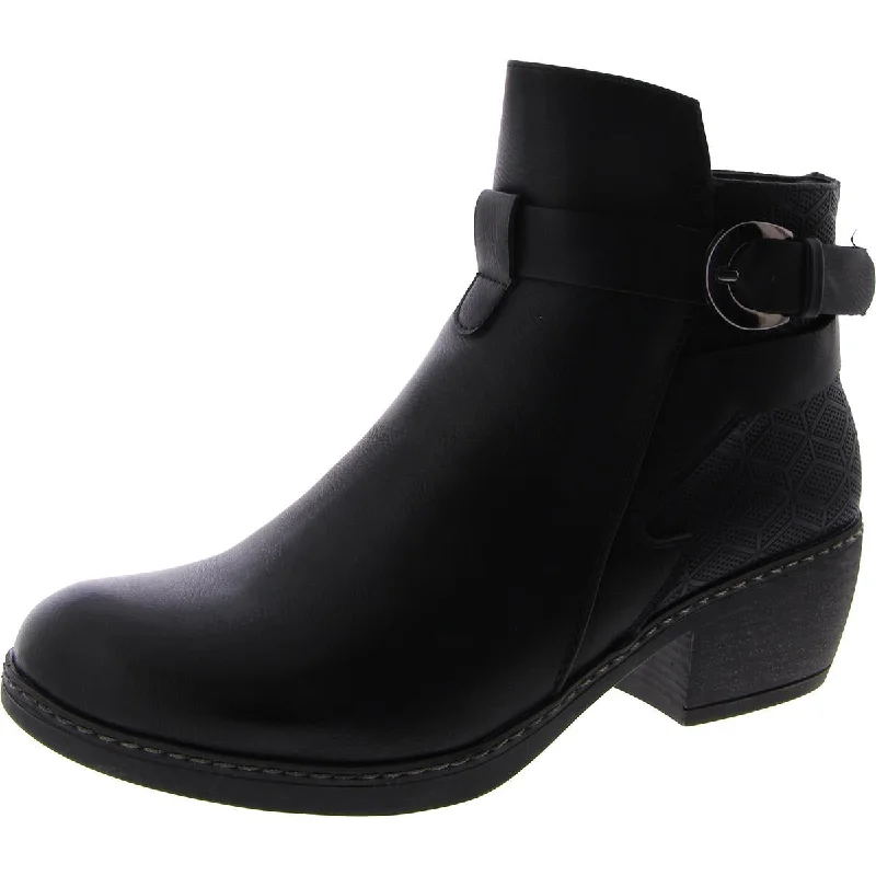 Boots with pliant upper layers -Patrizia by Spring Step Womens FUTURE Faux Leather Ankle Boot Chelsea Boots