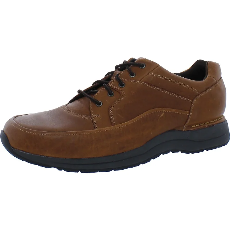 Comfortable athletic shoes for daily runs-Rockport Mens Leather Lifestyle Casual and Fashion Sneakers