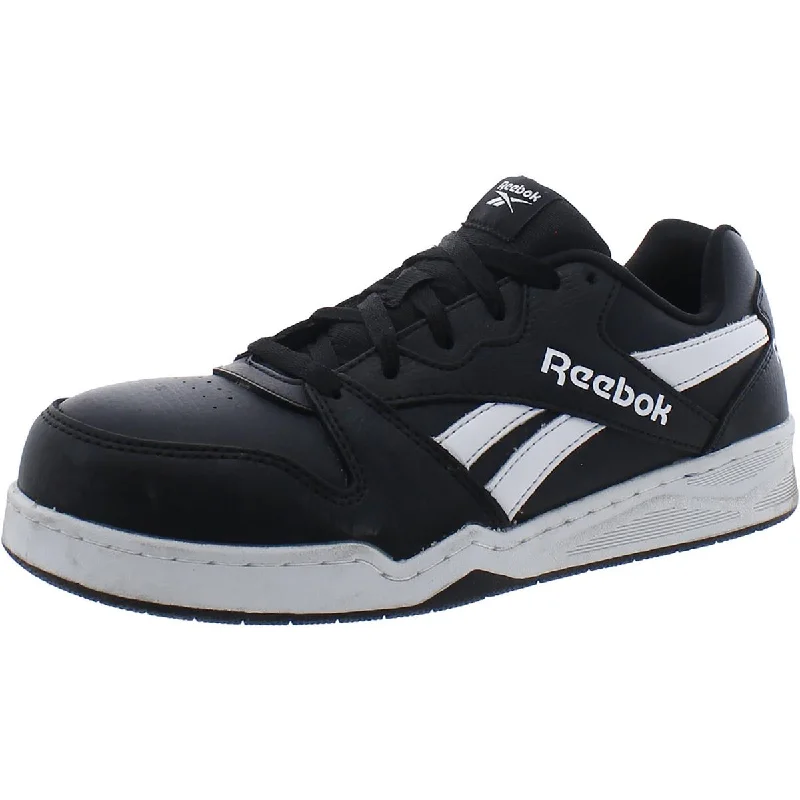 Cheap athletic shoes for casual comfort-Reebok Mens BB4500 Work Leather Casual And Fashion Sneakers