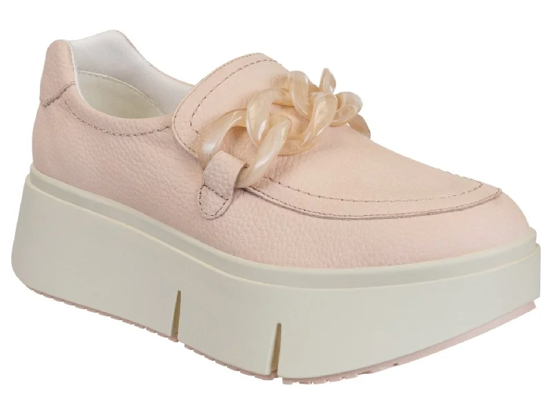 Soft athletic shoes for warm jogs-Naked Feet: PRINCETON in ROSETTE Platform Sneakers