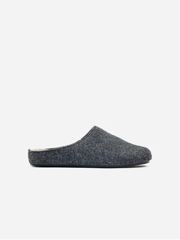 Resale slippers affordable lots -Date Women's Vegan Mule Slippers | Dark Grey