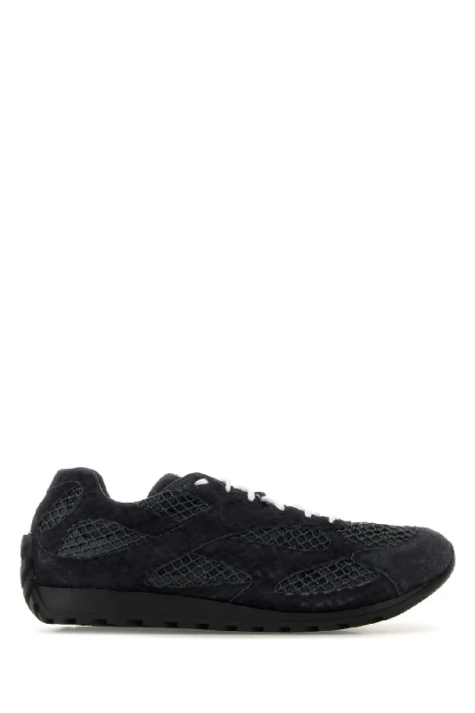 Cheap athletic shoes for simple runs-BOTTEGA VENETA Mesh and Suede Orbit Sneakers for Men