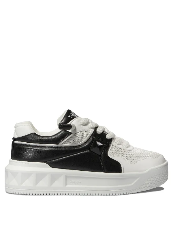 Soft athletic shoes for warm runs-VALENTINO One Stud XL Luxury Sneaker