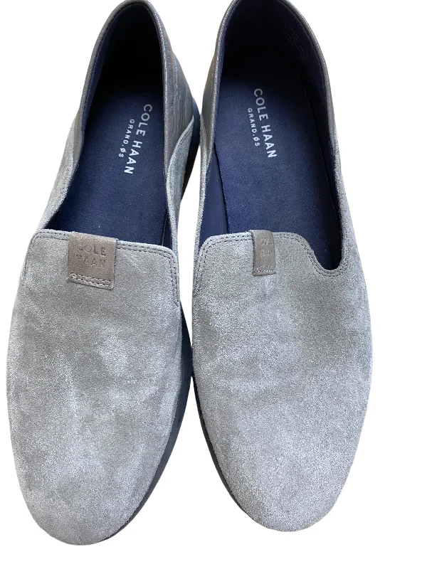 Flats for indoor day meals -Shoes Flats By Cole-haan In Grey, Size: 8