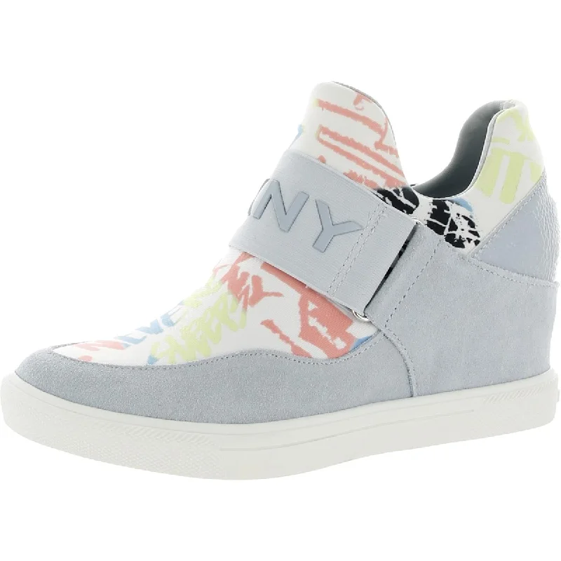 Affordable athletic shoes for teen jogs-DKNY Womens Cosmos  Printed Casual Sneakers