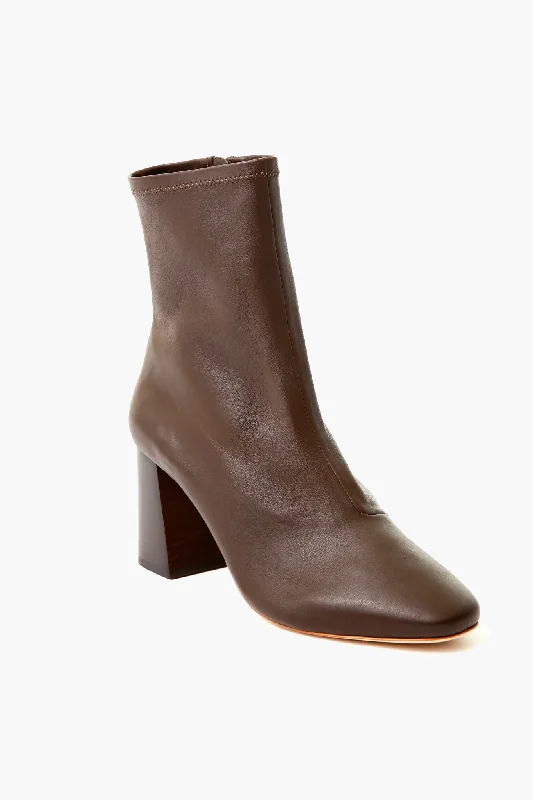 Boots for rainy frost strolls -Chocolate Elise Boots