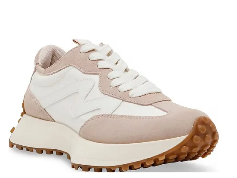 Cheap athletic shoes for simple runs-Steve Madden: Campo in Beige Multi