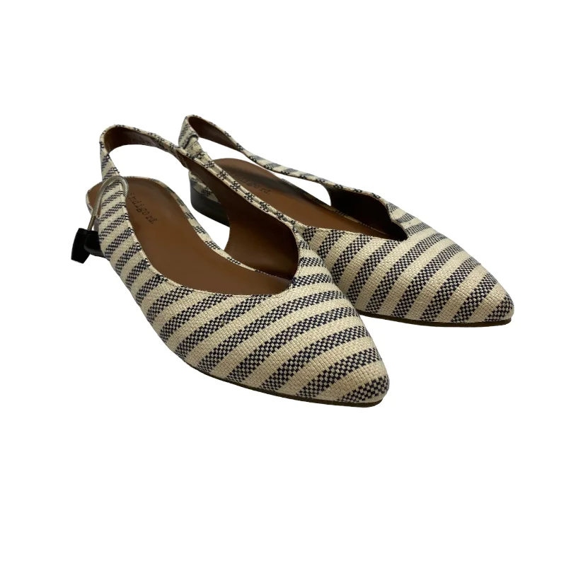 Flats with skid-proof sole designs -Cream Shoes Flats Indigo Rd, Size 8.5