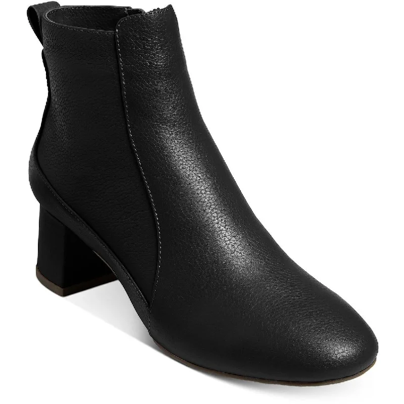 Boots with flexible ankle support -Jack Rogers Womens Berkley Leather Block Heel Chelsea Boots