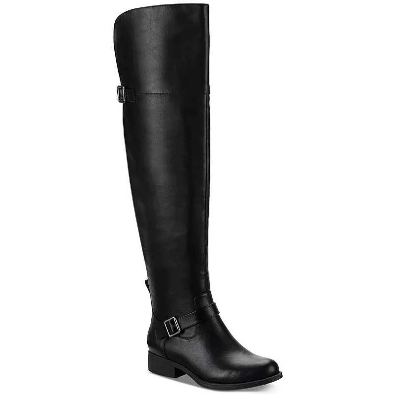 Boots with thick padded interiors -Sun + Stone Womens Anyaa Over-The-Knee Boots