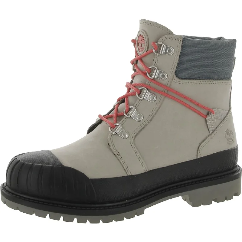 Boots for relaxed frost walks -Timberland Womens Heritage 6" Leather Round Toe Combat & Lace-up Boots