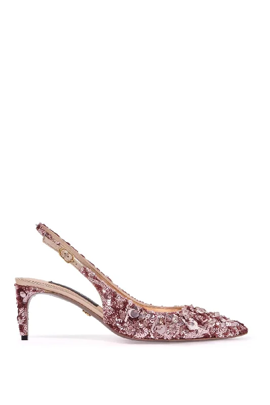 High heels for patio parties -DOLCE & GABBANA Stylish Mini Slingback Pumps