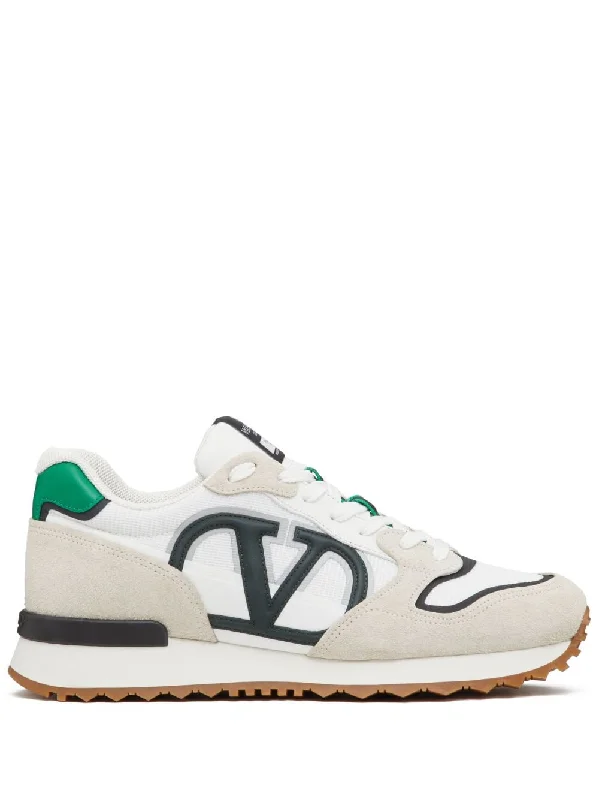 Fashionable athletic shoes for sporty runs-VALENTINO GARAVANI VLOGO Pace Multicolor Mesh Sneakers