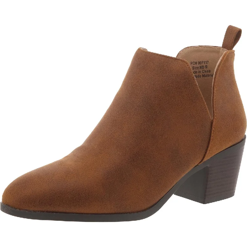 Trendy boots for casual weekends -Journee Collection Womens Block Heel Faux Suede Mid-Calf Boots