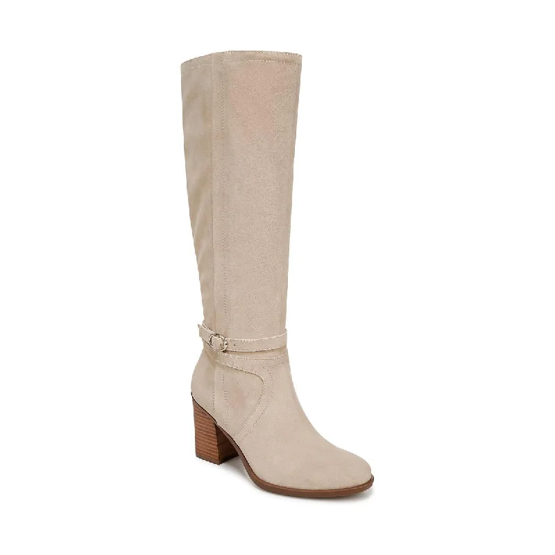 Boots for rainy frost outings -Naturalizer Womens Kamila Belted Round Toe Knee-High Boots