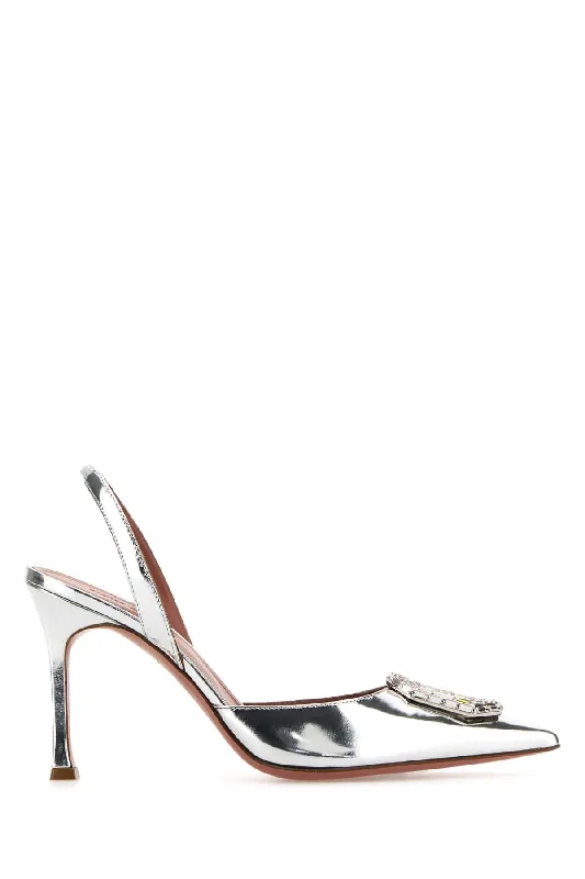 Affordable high heels for bulk orders -AMINA MUADDI Sleek Slingback Pumps