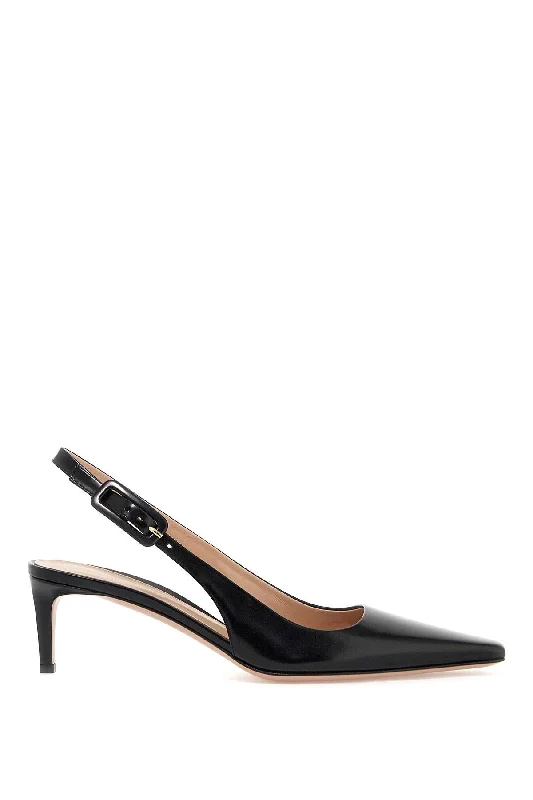 High heels for arch support relief -GIANVITO ROSSI Lindsay Slingback Mini Pumps